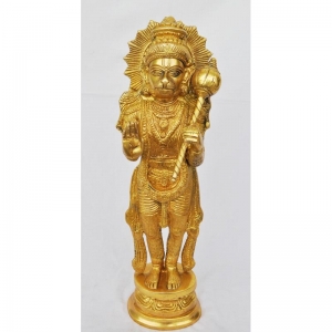 Designer & fabulous Lord Hanuman brass metal Statue