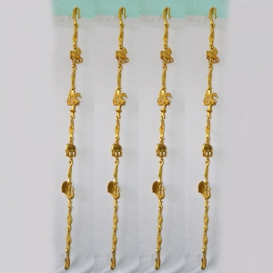 Swing Chain set  Brass Jhula Chain Out door furniture 7.5 feet long
