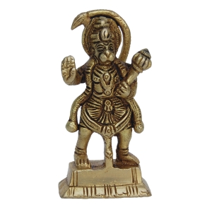 Small Statue of Brass Lord Hanuman