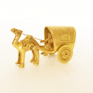 Unique Camel Cart made of Brass