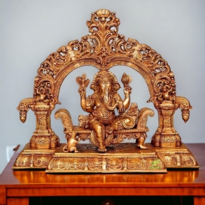 Ganesha Statue - A religious hindu lord Murti for your temple