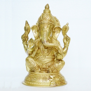 Lord Ganesha- A Decorative Brass Statue for Gift/Decor purpose