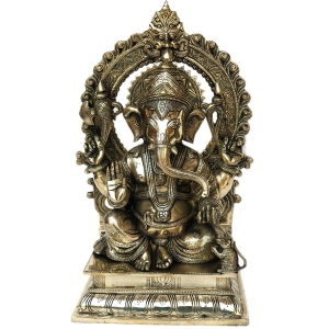 Lord Ganesha Brass Made Home/Office Decor decorative statue