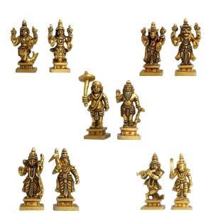 Vishnu Dashavatar Idols - Dasavatharam of Lord Vishnu Statues Ten Incarnations Avatars