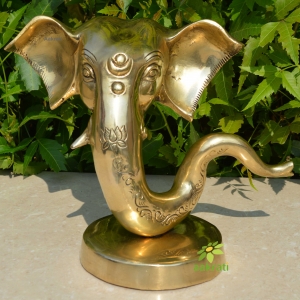 Modern Ganesha Statue table decor, table showpiece, Elephant God Statue, Hindu God of good luck, Wealth, Success & New Beginning