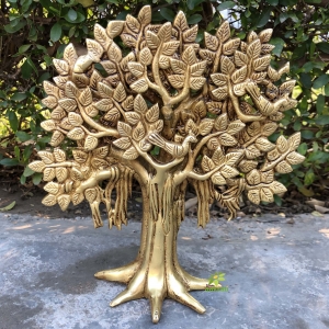 Tree of life with Roots - Intricate Design Big Size table top Tree, Handcrafted Indian Home Decor, Bodhi Tree
