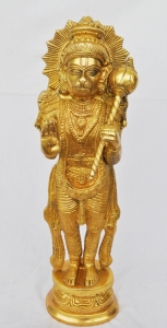 Designer & fabulous Lord Hanuman brass metal Statue