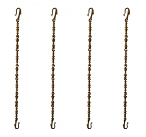 Indoor swing chain brass jhula chain jhula kada swing chain set,fancy jhula chain