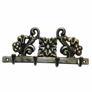 Wall Decor Floral Design Hook and Hanger