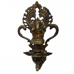 Lord Ganesha Wall Deepak For Decor