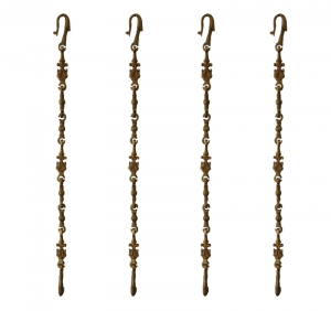 Exalted & decorative shining brass metal hand made swing chain set accessories