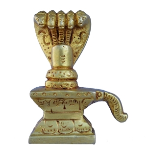 Brass Made Shivlinga For Worship By Aakrati
