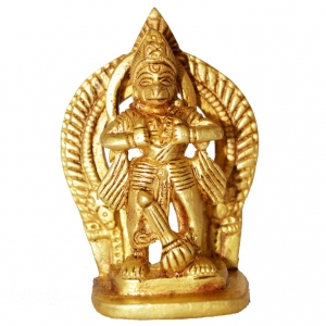 Lord Hanuman Sculpture of Brass