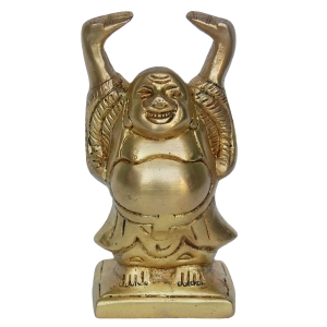 Brass Laughing Buddha Brass Fengsui Item
