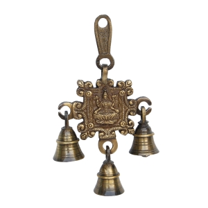 Laxmi Carving Brass Hanging Bell