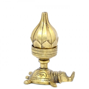 Candle Brass oil diya lotus shape