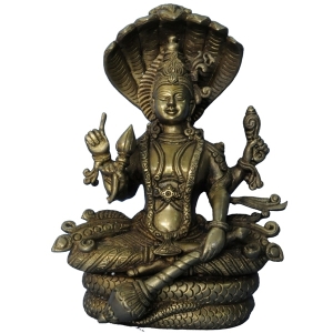 Lord Vishnu Statue of Brass