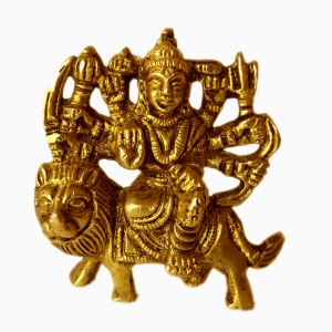 Durga Maa brass made hand craft pooja ghar/Temple/Gift statue 