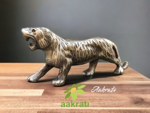 Aakrati Tiger Statue and Figurines for Home Decor and Gift - Tiger Sculpture for Living Room