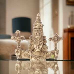 Tirupati Balaji Bust Statue |Brass Balaji Bust Statue| |Table top decor| |Wall hanfing decor|