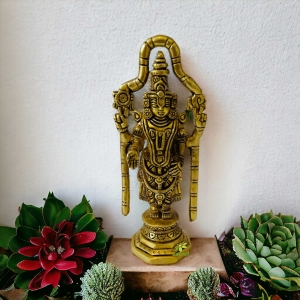 Lord Bala Ji Brass Religious Showpiece with Fine carving
