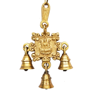 Goddess lakshmi crafted door hanging bells
