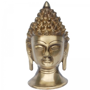 Lord Buddha face statue use as gift item